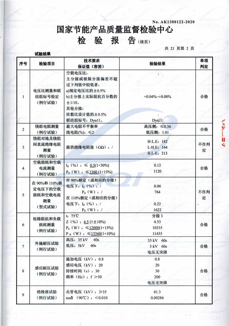 高低压试验报告-S11-1250阳泉阳泉阳泉油浸式变压器-2.jpg
